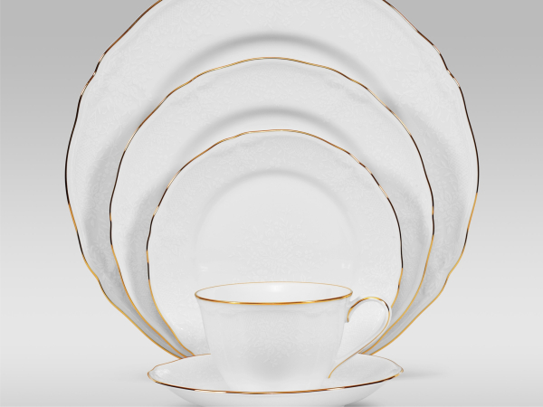 Noritake Princess Bouqet Gold 36pc Dinner Set