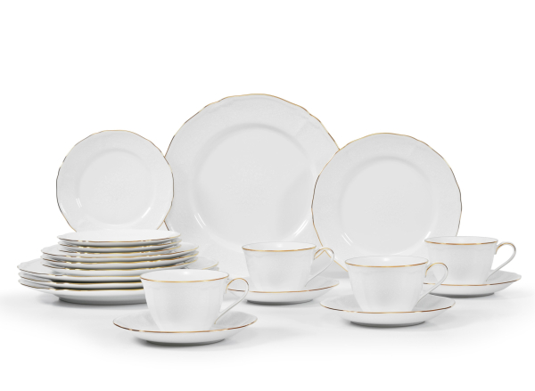 Noritake Princess Bouqet Gold 36pc Dinner Set