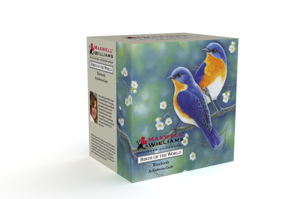 Maxwell & Williams Birds Of The World Mug Bluebirds  300ml