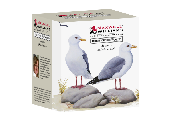 Maxwell & Williams Birds Of The World Kathrine Castle Mug Seagulls  300ml