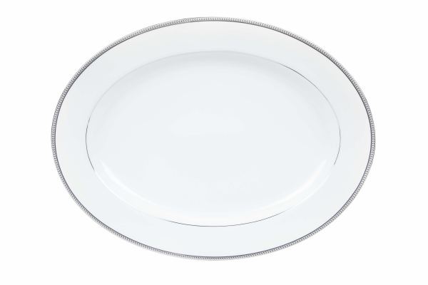 Noritake Toorak Platinum Platter 16