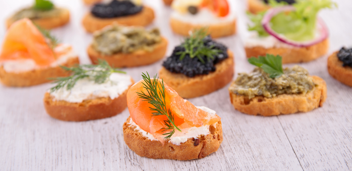 Simple Canapés and Stunning Platters for Stylish Celebrations